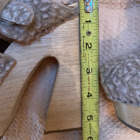 $575 Rachel Comey Fiero Clogs 9 9.5 Platform Shearling Groovy Retro Mule - Picture 9 of 11